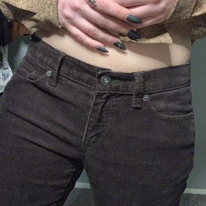 Brow cording flare pants